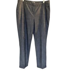 Halogen Quinn Fit Pants Women’s Size 10 Gray Ankle Career Office Trousers